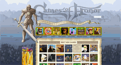 Desktop Screenshot of gamesofhonor.com